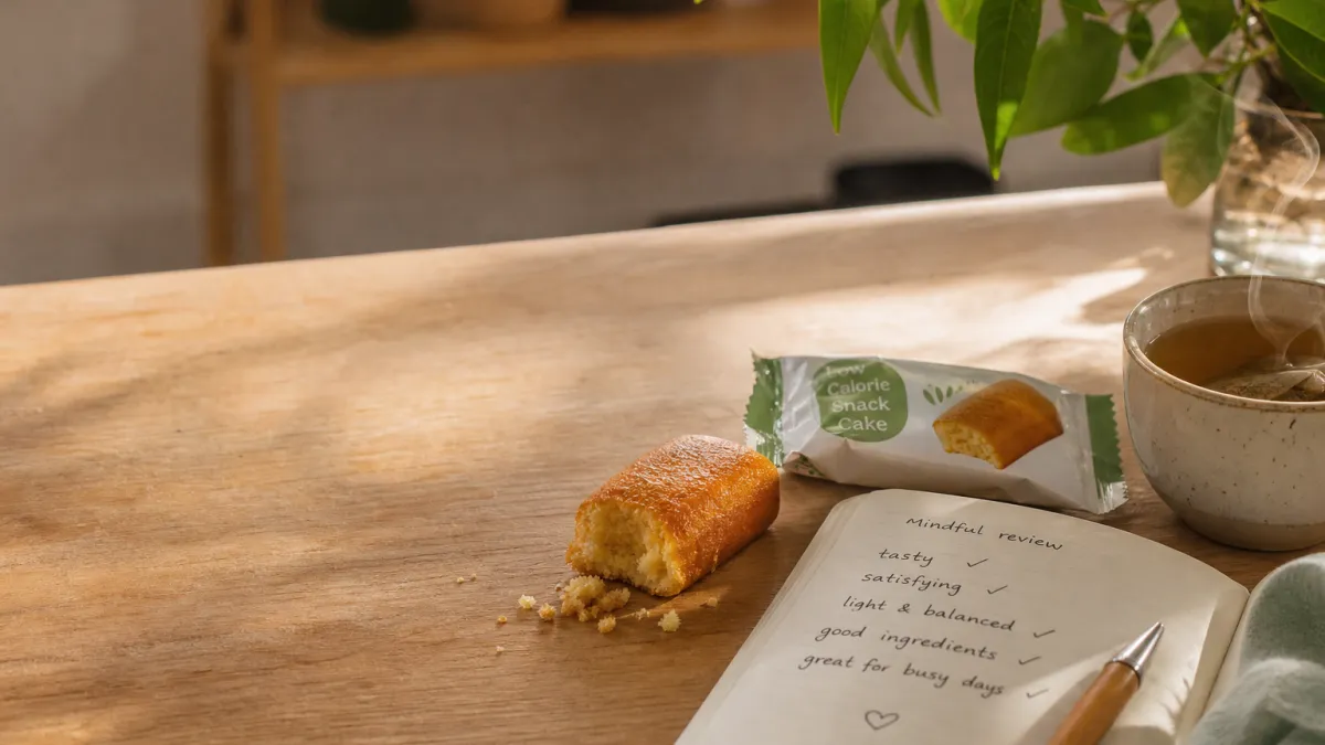 Gâteau peu calorique industriel : le test et l'avis de Juliette