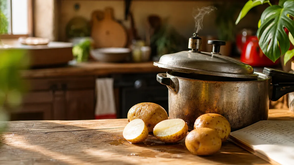 Temps de cuisson des pommes de terre à la cocotte minute