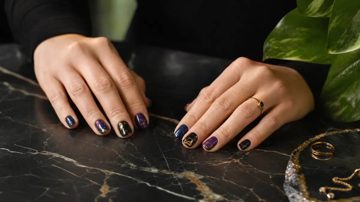 Nail art cosmique gravity : le guide pour briller en 2026