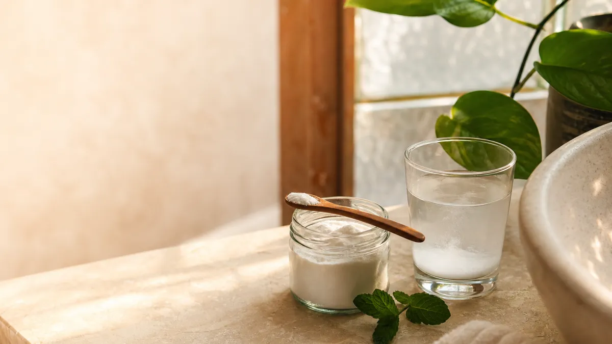 Bicarbonate de sodium en bain de bouche : guide et bienfaits