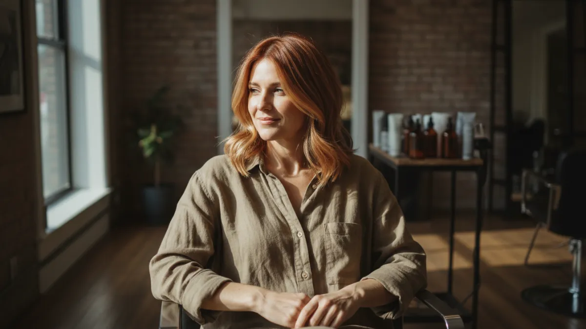 Coupe de cheveux femme dégradé effilé mi-court : look 2026