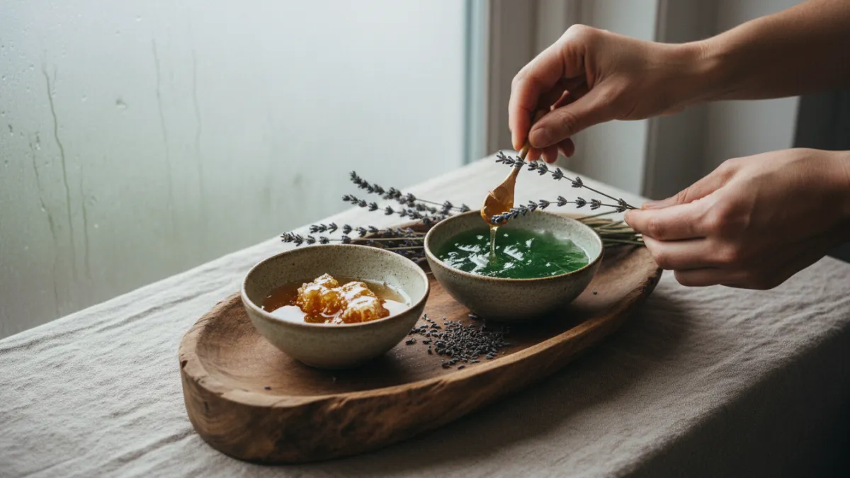 4 recettes de masques et gommages visage pour l'hiver