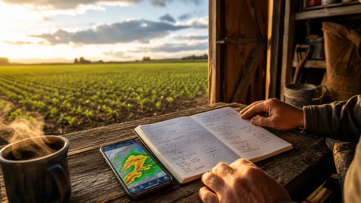 Météo agricole : optimisez vos semis et récoltes avec précision
