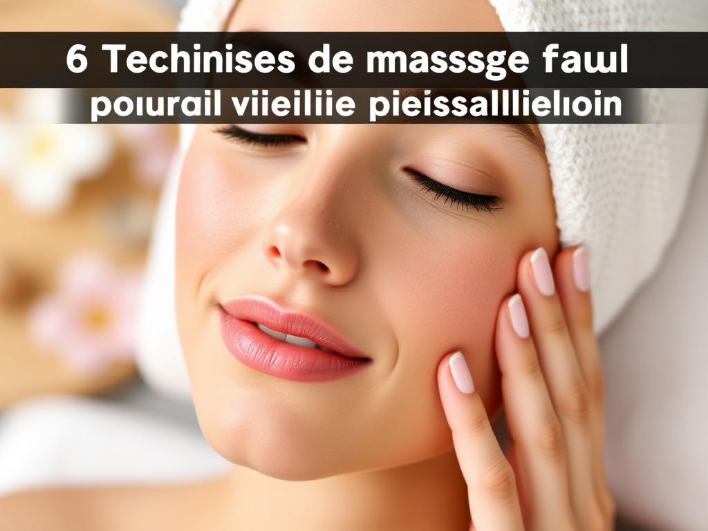 6 massages anti-âge pour rajeunir le visage